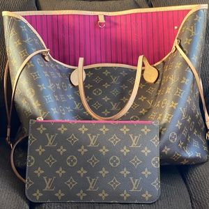 Louis Vuitton GM Neverfull w/pochette
